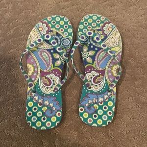 Vera Bradley Heather Flip Flops W9